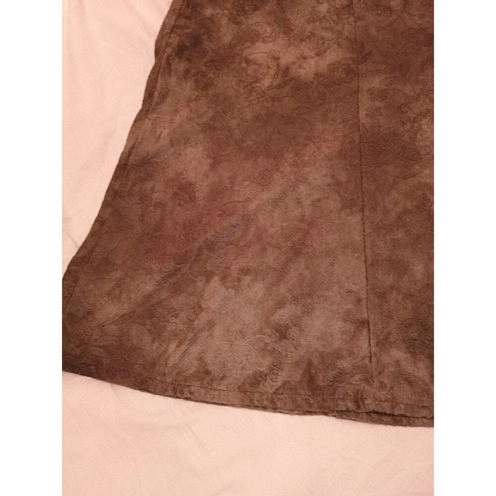 Christopher & Banks Size 4 brown floral skirt A line measurements in pics